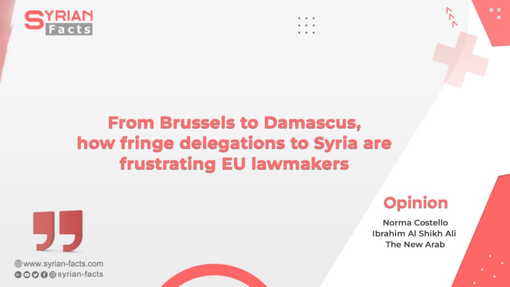 From Brussels to Damascus, how fringe delegations to Syria are frustrating EU lawmakers