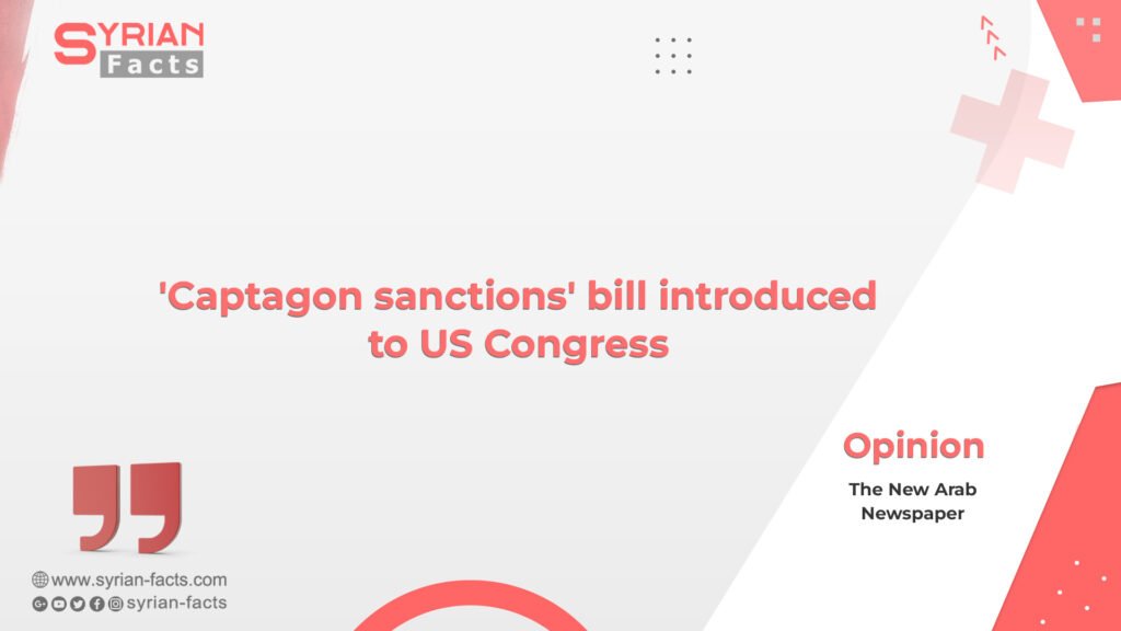 ‘Captagon sanctions’ bill introduced to US Congress