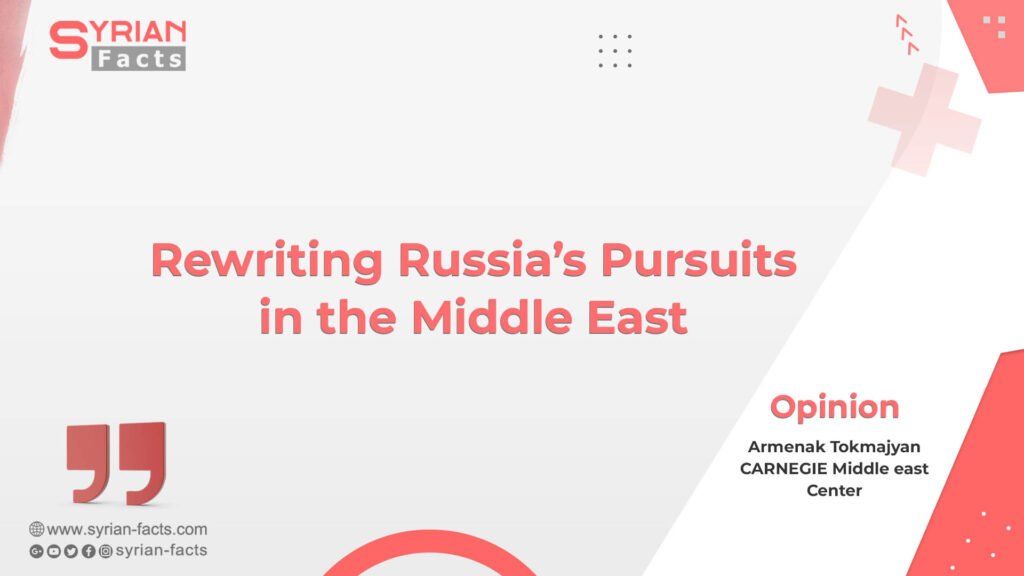 Rewriting Russia’s Pursuits in the Middle East