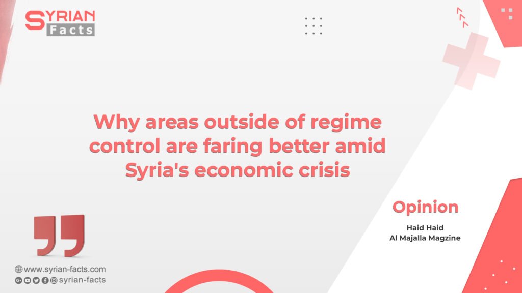 Why areas outside of regime control are faring better amid Syria’s economic crisis